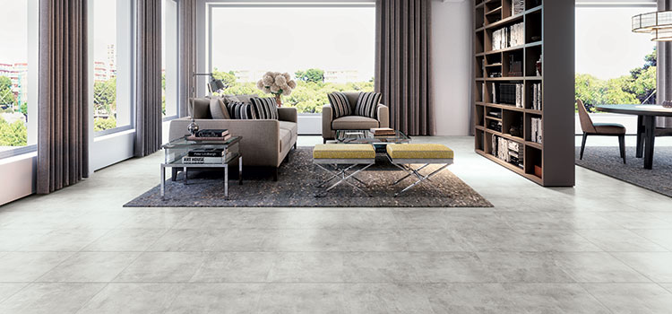 Du carrelage gris clair pour votre habitation